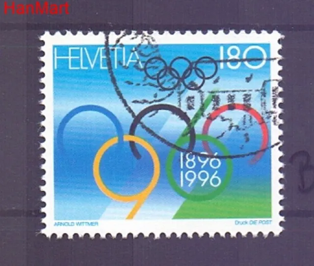 Znaczek Szwajcaria 1996 Stemplowane