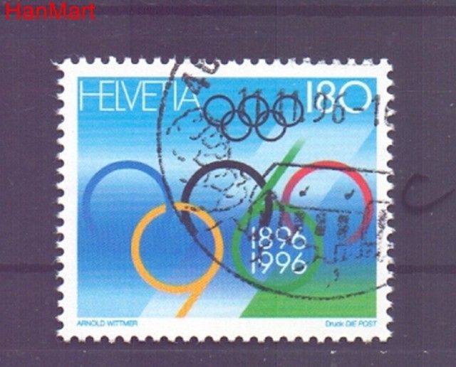 Znaczek Szwajcaria 1996 Stemplowane