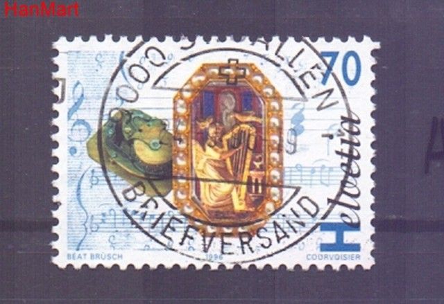 Znaczek Szwajcaria 1996 Stemplowane