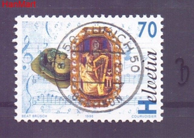 Znaczek Szwajcaria 1996 Stemplowane
