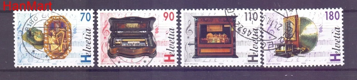 Znaczek Szwajcaria 1996 Stemplowane