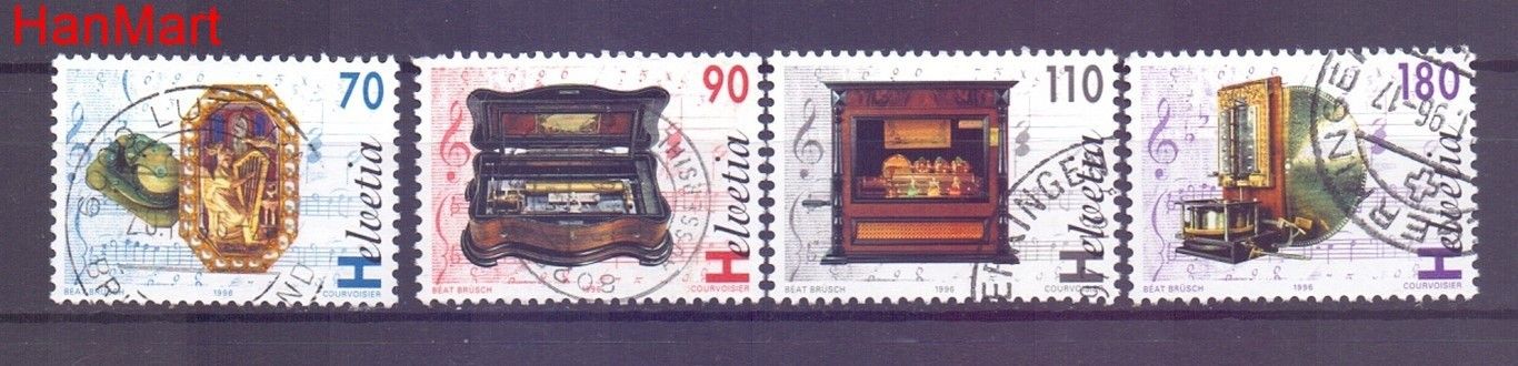 Znaczek Szwajcaria 1996 Stemplowane