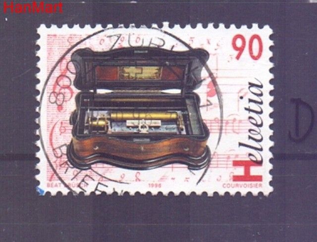 Znaczek Szwajcaria 1996 Stemplowane