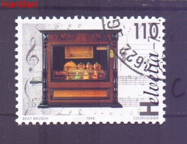 Znaczek Szwajcaria 1996 Stemplowane