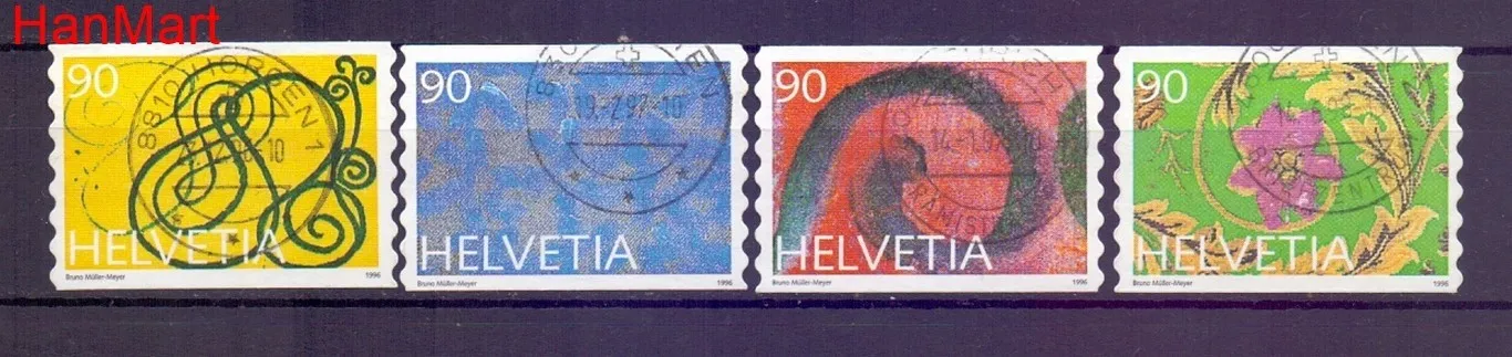 Znaczek Szwajcaria 1996 Stemplowane