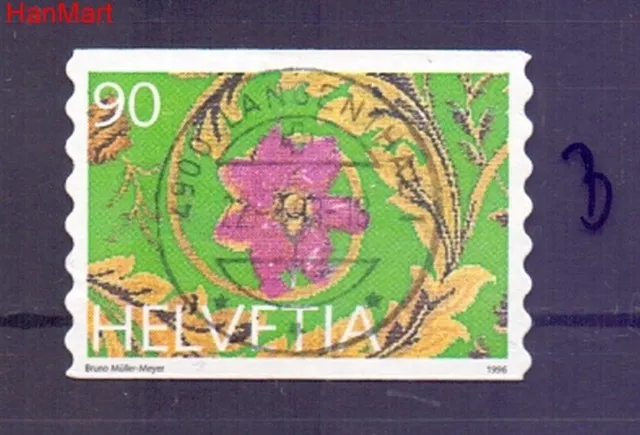Znaczek Szwajcaria 1996 Stemplowane