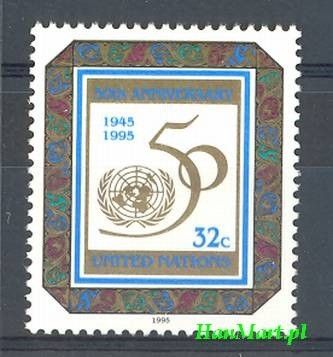 Znaczek Narody Zjednoczone Nowy Jork 1995 Mi 679 Czyste **