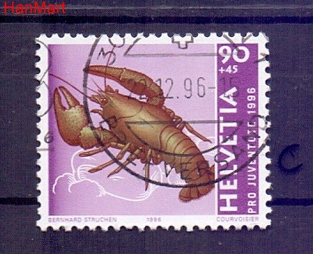 Znaczek Szwajcaria 1996 Stemplowane