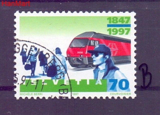 Znaczek Szwajcaria 1997 Stemplowane