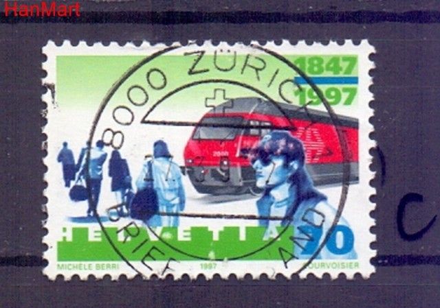 Znaczek Szwajcaria 1997 Stemplowane