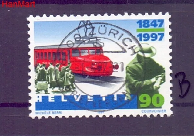 Znaczek Szwajcaria 1997 Stemplowane