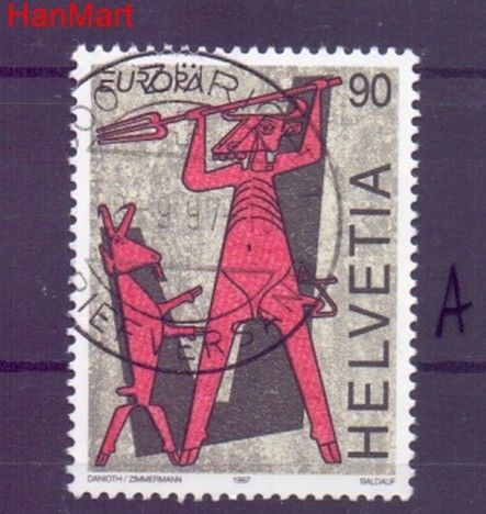 Znaczek Szwajcaria 1997 Stemplowane