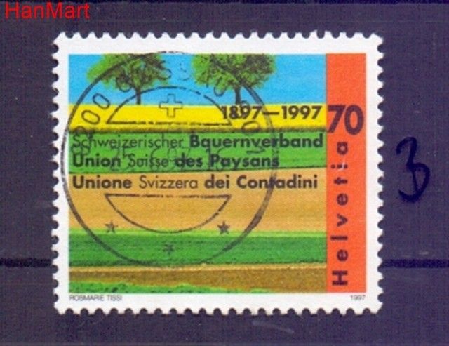 Znaczek Szwajcaria 1997 Stemplowane