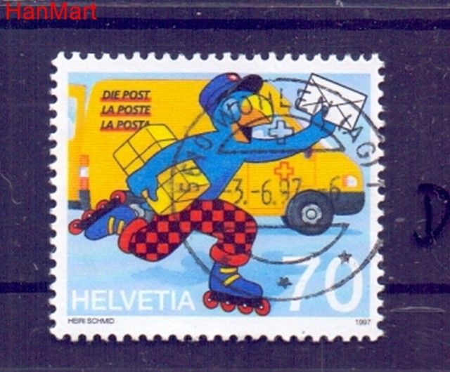 Znaczek Szwajcaria 1997 Stemplowane