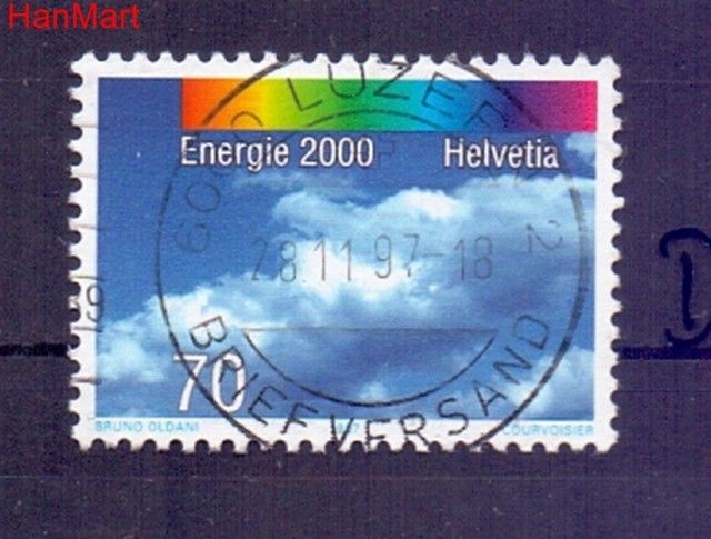 Znaczek Szwajcaria 1997 Stemplowane