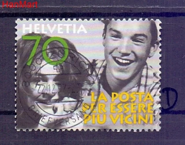 Znaczek Szwajcaria 1997 Stemplowane