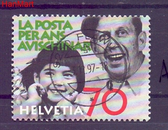 Znaczek Szwajcaria 1997 Stemplowane
