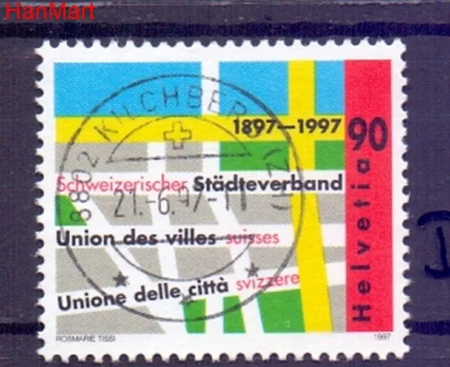 Znaczek Szwajcaria 1997 Stemplowane