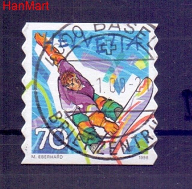 Znaczek Szwajcaria 1998 Stemplowane
