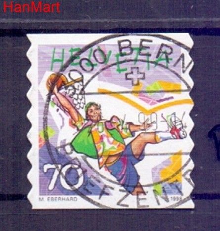 Znaczek Szwajcaria 1998 Stemplowane