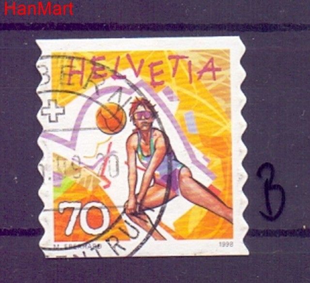 Znaczek Szwajcaria 1998 Stemplowane