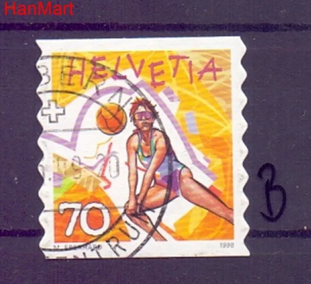 Znaczek Szwajcaria 1998 Stemplowane