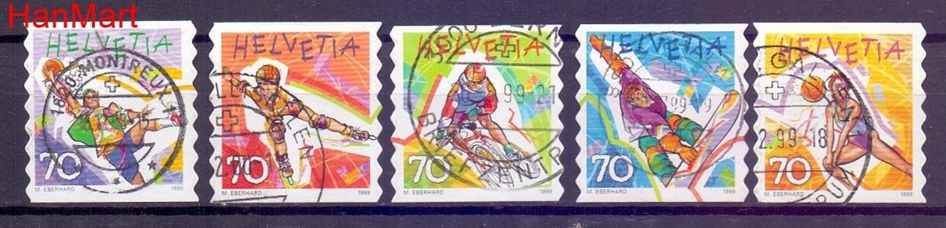 Znaczek Szwajcaria 1998 Stemplowane