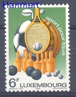 Znaczek Luksemburg 1980 Mi 1011 Czyste **