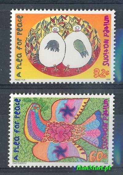 Znaczek Narody Zjednoczone Nowy Jork 1996 Mi 718-719 Czyste **
