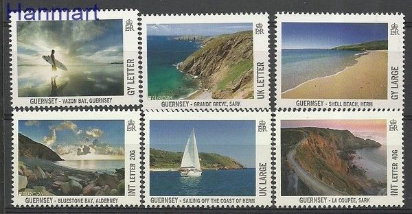Znaczek Guernsey 2012 Mi 1374-1379 Czyste **