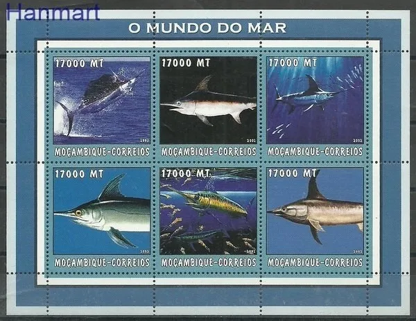 Znaczek Mozambik 2002 Mi 2620-2631 Czyste **