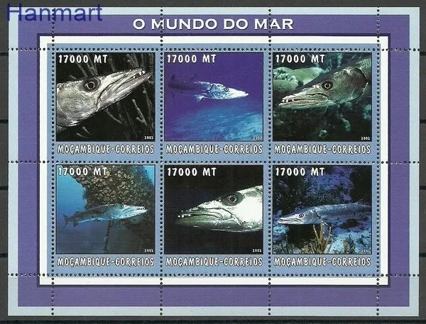 Znaczek Mozambik 2002 Mi 2620-2631 Czyste **