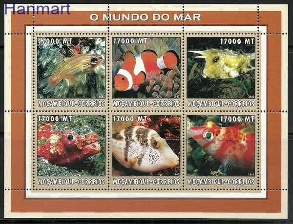 Znaczek Mozambik 2002 Mi 2638-2649 Czyste **