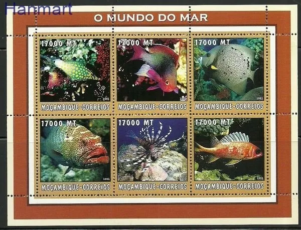 Znaczek Mozambik 2002 Mi 2638-2649 Czyste **