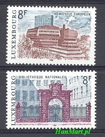 Znaczek Luksemburg 1981 Mi 1029-1030 Czyste **