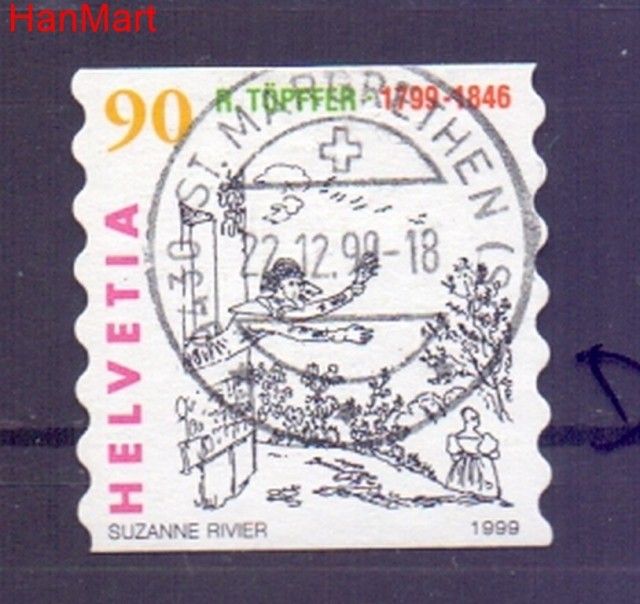 Znaczek Szwajcaria 1999 Stemplowane