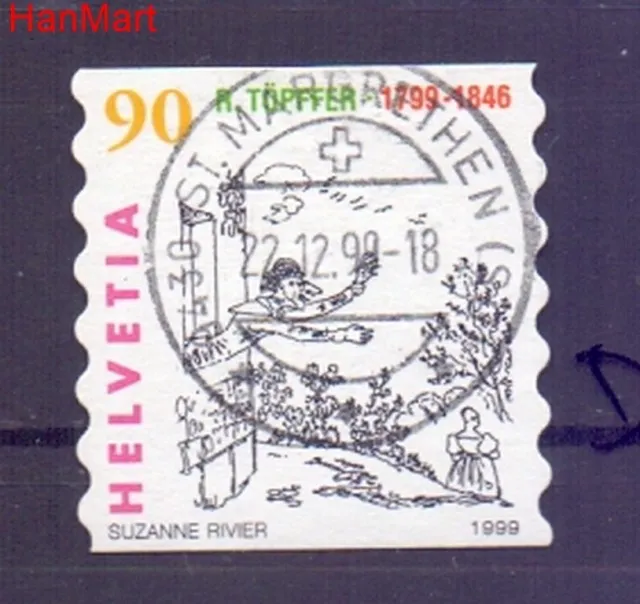 Znaczek Szwajcaria 1999 Stemplowane