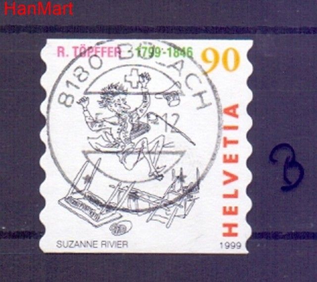 Znaczek Szwajcaria 1999 Stemplowane