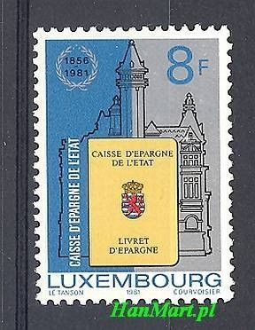 Znaczek Luksemburg 1981 Mi 1035 Czyste **