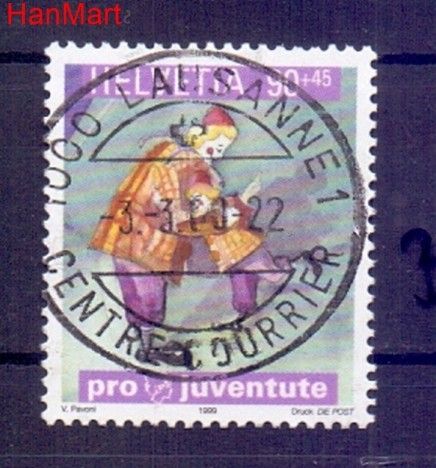 Znaczek Szwajcaria 1999 Stemplowane