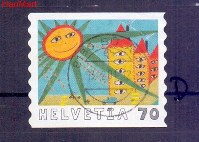 Znaczek Szwajcaria 2000 Stemplowane