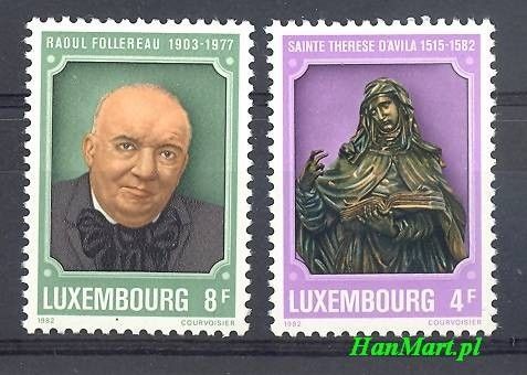 Znaczek Luksemburg 1982 Mi 1054-1055 Czyste **