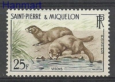 Znaczek Saint-Pierre i Miquelon 1959 Mi 391 Czyste **