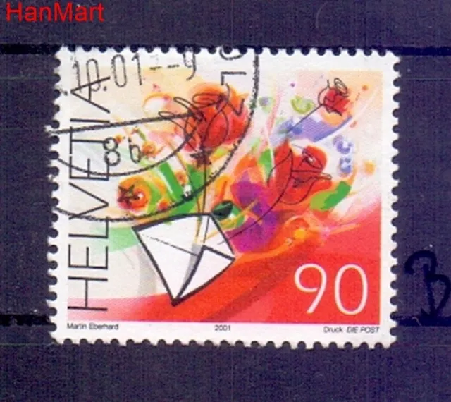 Znaczek Szwajcaria 2001 Stemplowane