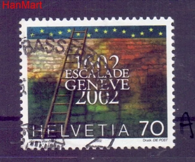 Znaczek Szwajcaria 2002 Stemplowane