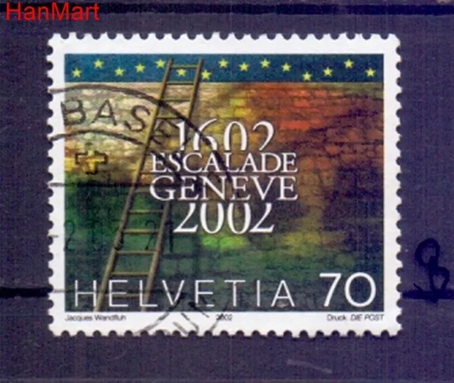 Znaczek Szwajcaria 2002 Stemplowane