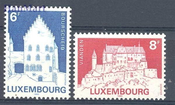 Znaczek Luksemburg 1982 Mi 1058-1059 Czyste **