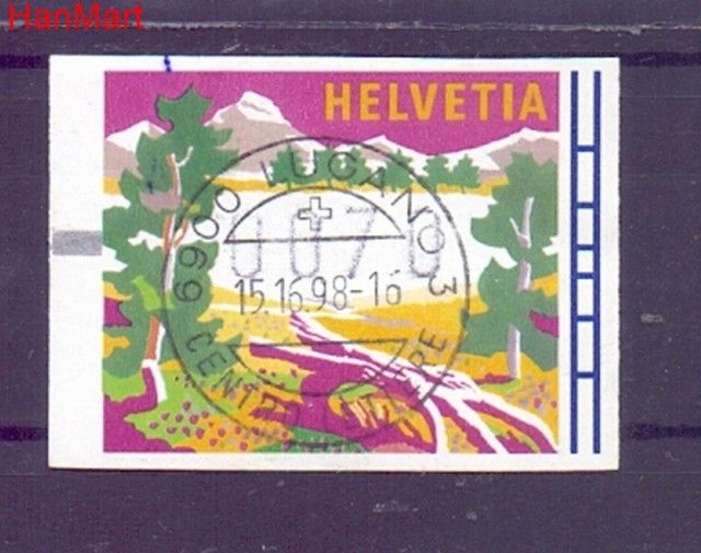 Znaczek Szwajcaria 1996 Stemplowane