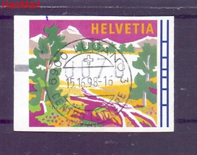 Znaczek Szwajcaria 1996 Stemplowane