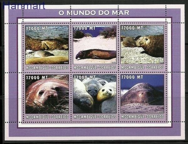 Znaczek Mozambik 2002 Mi 2698-2703 Czyste **
